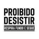 Ver imagem 1 de Adesivo de Parede Academia Frase Proibido Desistir (126x95cm) Cor Preto