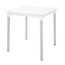 Ver imagem 4 de Mesa Tramontina Diana em Polipropileno Branco com Pernas de Alumínio Anodizado