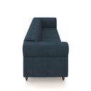 Ver imagem 6 de Sofá Living Sala de Estar Stanford Chesterfield 3 Lugares 260cm Pés de Madeira Couro Azul Marinho G5