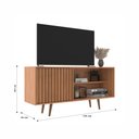 Ver imagem 3 de Rack de Tv até 55 Pol. Menorca com 1 Porta - Freijó