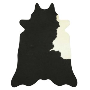 Tapete Couro de Boi - Baby Cow Preto e Branco - 240919102671