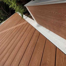 Deck Área Externa em Wpc Cor Teca 290cm X 15cm Rm Decor - 5