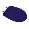 Assento Sanitário Poliéster para Louça Victória (ideal Standard) Aço (reb. Oculto) Azul Cobalto - 3