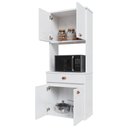 Ver imagem 3 de Kit Cozinha Atenas 9 Portas Armário Aéreo Torre Balcão