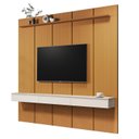 Ver imagem 2 de Painel para TV até 75 Polegadas MDF 225CMX216CM 3 Gavetas Estone 2.25