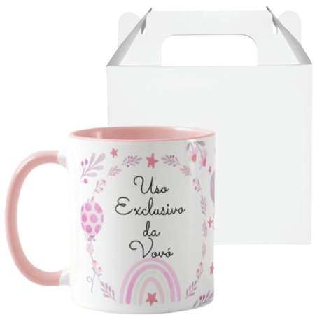 Caneca Presente Personalizado com Frase para Vovó Avó