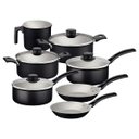 Ver imagem 1 de Jogo de Panelas Tramontina Turim 7 Peças em Alumínio Antiaderente Starflon Max Preto