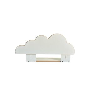 Grade de Proteção para Cama em Mdf Nuvem