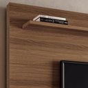 Ver imagem 5 de Estante Painel para Tv 65 Pol com Rodízios Cloud B01 Castanho Off White - Lyam Decor