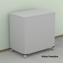 Ver imagem 5 de Mapoteca 10 Gavetas Map10 120,4cm X 122,3cm Aço