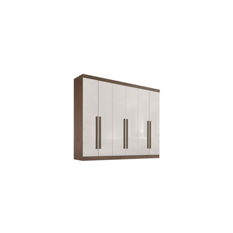 Guarda Roupa da Vinci 6 Pts 100% MDF - Ddoro Móveis