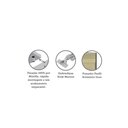 Ver imagem 3 de Guarda Roupa Sapateira 1 Porta 50cm com Vidro Reflecta Bronze Prime Luciane Móveis