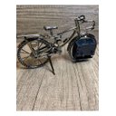 Ver imagem 3 de Relógio de Mesa Bicicleta Retro Decorativa em Aço Inoxidavel