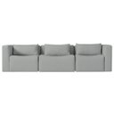 Ver imagem 1 de Sofá 3 Lugares Billy 210cm Orgânico Luxo Recepção Bouclé