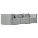 Ver imagem 2 de Sofá 3 Lugares Billy 210cm Orgânico Luxo Recepção Bouclé