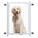Ver imagem 2 de Cerca Grade P/ Porta Portão Pressão Pet Cães Criança 94/99cm