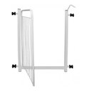Ver imagem 4 de Cerca Grade P/ Porta Portão Pressão Pet Cães Criança 94/99cm