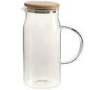 Ver imagem 1 de Jarra de Vidro Tampa Bambu - 1,1 L