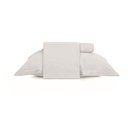 Ver imagem 1 de Jogo de Cama Completo Solteiro Altenburg Toque Acetinado Slim Porcelana