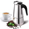 Cafeteira Italiana em Inox 100ml - Perfeita para 2 Xícaras - 7