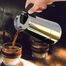 Cafeteira Italiana em Inox 100ml - Perfeita para 2 Xícaras - 4