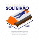 Ver imagem 5 de Cama Box Argel Espuma D33 Solteirão 96x203 Marrom King House
