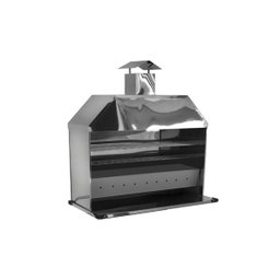 Carrinho de Churrasco Estendido Inox com Rodas Maciças Cefaz - 2