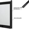 Janela de Alumínio Preto A=0,60m x L=1,20m | Vitro Maximar 02 Módulos | Linha Magnum | Atlântica - 3