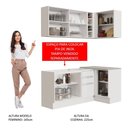 Ver imagem 7 de Cozinha Completa 269001 Com Armário E Balcão Branco Branco