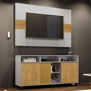 Rack com Painel Viena Valdemóveis