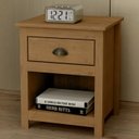 Ver imagem 2 de Mesa de Cabeceira 1 Gav Madeira Maciça 46 Cm 9100 Freijo Milani Store