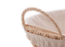 Ver imagem 2 de Cesta Com Alça Em Papel Oval Com Forro Em Tecido
