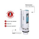 Ver imagem 2 de Mecanismo de Saída para Caixa Acoplada Acionamento Superior Duplo Durín