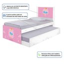Ver imagem 3 de Cama Solteiro Infantil com Cama Auxiliar 195x96cm Personagens K02 - D’Rossi