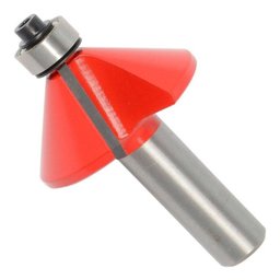 Fresa de Chanfro 45 Graus para Tupia - 40-11412 Freud Haste 12mm - 2