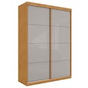 Ver imagem 2 de Guarda Roupa 2 Portas e 3 Gavetas Kassel Naturalle Off White