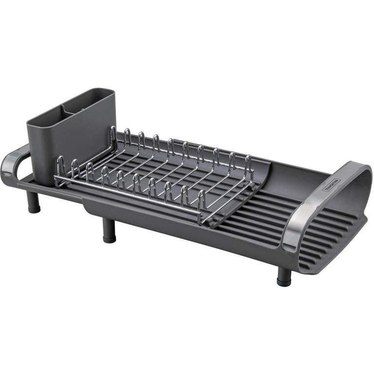 Escorredor de Louça Tramontina Compacto Plurale Preto Inox