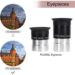 Solomark Telescópio Refrator 70mm Apertura 700mm com Montagem Eq e Adaptador - 4
