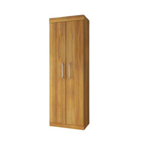 Armário Multiuso Light - 2 Portas com Chave 4 Prateleiras Mdp - Fiorello