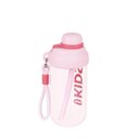 Ver imagem 3 de Garrafa Kids Alça Rosa 660ml Mor