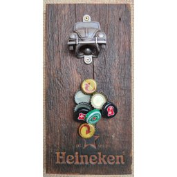 Abridor de Garrafas de Parede Cerveja Heineken com Imã - 5