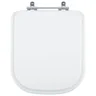Assento Sanitario Poliester Antibacteriano Gap Branco Para Vaso Roca - 1