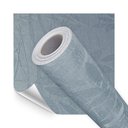 Ver imagem 1 de Papel de Parede Adesivo Lavavel Texturizado Linhas e Folhas Azul 500x60cm