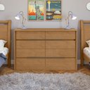 Ver imagem 1 de Cômoda Gaveteiro Ambiente Urban Amêndoa Clean - Lopas