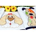 Ver imagem 2 de Kit Pano de Pratos 3 peças - Cachorrinhos Arte & Tear