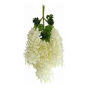 Ver imagem 7 de 12 Glicinas Artificials Trepadeira Realista Flores Folhagem:lilás