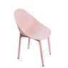 Cadeira de Jantar Petala Cor Rosa - 4