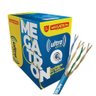 Cabo de Rede Cftv Alarme 24awg Ultra Alarm Megatron 4 Pares Preto - 2790 - Caixa com 300 Metros - 3