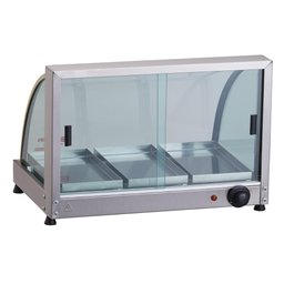 Estufa Curva P/ Alimentos 3 Bandejas Edanca EO-03 Ouro Alumínio/Vidro 127V - 2