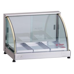 Estufa Curva P/ Alimentos 3 Bandejas Edanca EO-03 Ouro Alumínio/Vidro 127V - 1